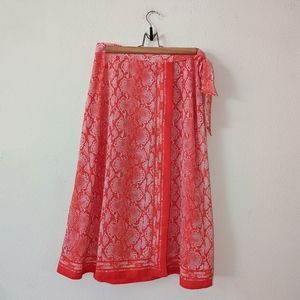 NWT Michael Kors Wrap Midi Skirt